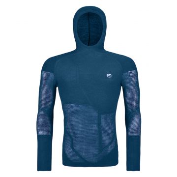 ORTOVOX MERINO THERMOVENT HOODY - Herren